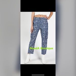 Wild Honey Camo Cargos